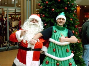 winkelcentra activiteiten Kerstboompak te zien bij BZT-Show
