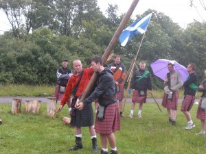 Scottish game boomstamwerpen