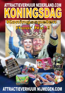 koningsspelen huur nu bij attractieverhuurnijmegen.com