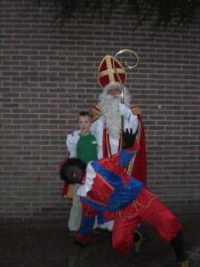 sinterklaas op bezoek thuis