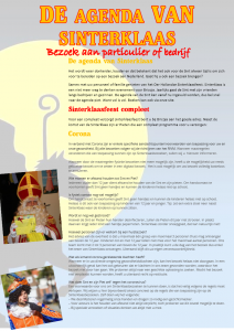 sinterklaas huisbezoek en corona